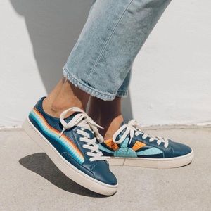 Soludos Rainbow Wave sneaker size 8.5 NWOT
